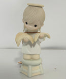 Precious Moments E‑0508 Prepare Ye the Way Lord 1983 Missing Sheep, Please Read