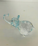 Swarovski Lovlots In Love Paul Blue Elephant Crystal Figurine 5136526 Paula Not Included
