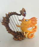 WDCC Disney Fantasia 2000 Classical Carp Figurine Harp Fish No Box Crazing Base