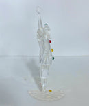Swarovski SCS 1999 Pierrot Masquerade Crystal Figurine 230586 Repaired Leg