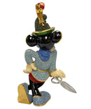 Disney Arribas Bros Mickey Mouse Brave Little Tailor Rhinestone Crystal Figurine
