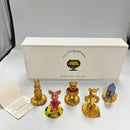 Disney Arribas Brothers Winnie the Pooh & Friends Swarovski Crystal Figurine Set