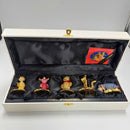 Disney Arribas Brothers Winnie the Pooh & Friends Swarovski Crystal Figurine Set