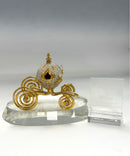 Disney Arribas Brothers Cinderella Pumpkin Carriage Swarovski Crystal Figurine