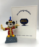 Disney Arribas Bros Mickey Mouse Band Leader Crystal Figurine LE 400/2000 Box