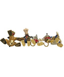 Disney Arribas Bros Fab Five Swarovski Crystal Figurines Limited Edition Box Set