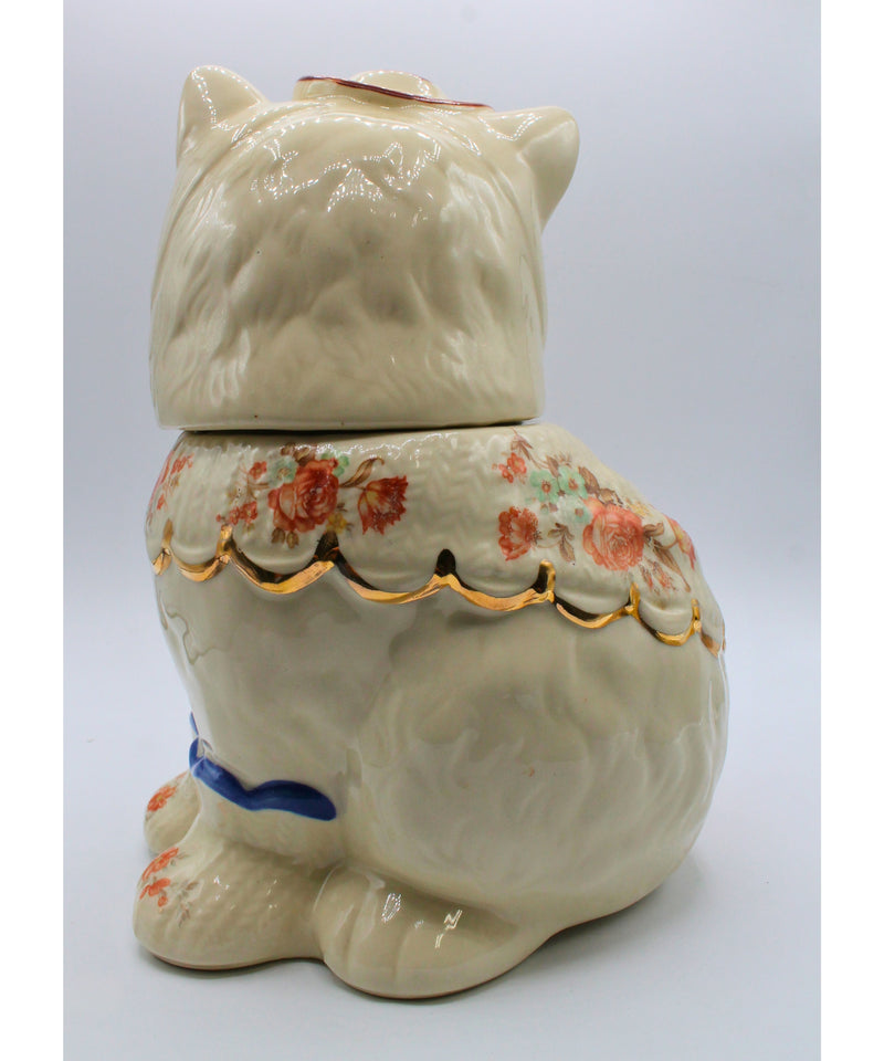 Shawnee Pottery | Puss N Boots Gold Trimmed Cookie Jar