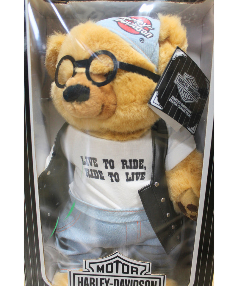 Harley-Davidson Plush Collection GH4305 | Yuppie with Glasses - Gift Bear