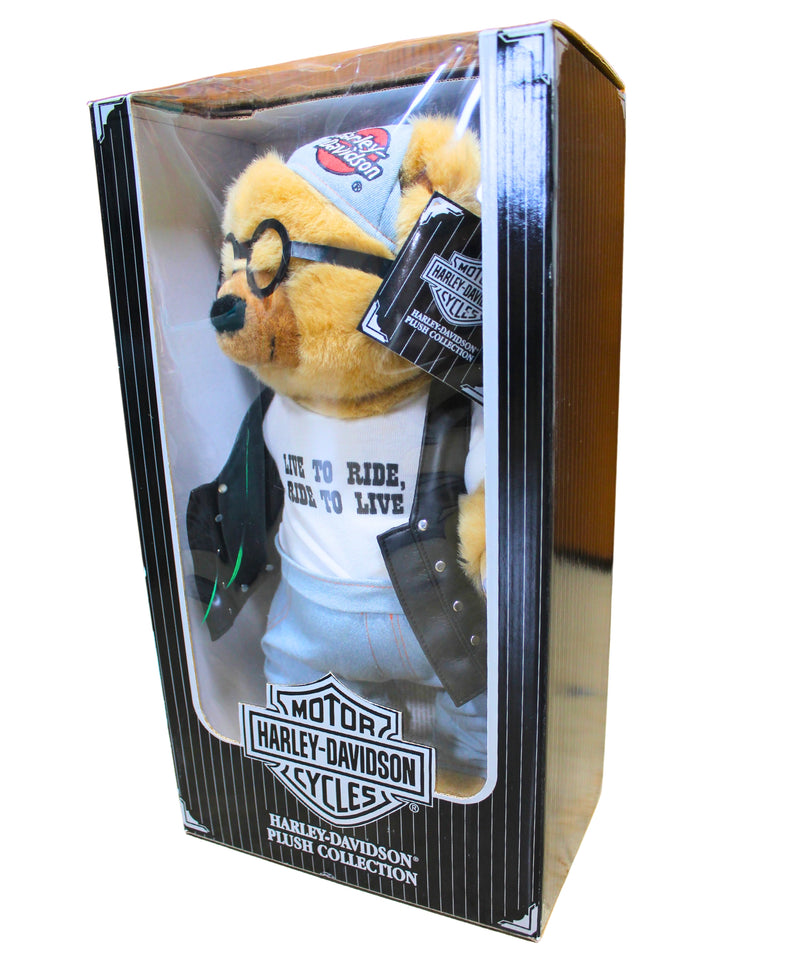 Harley-Davidson Plush Collection GH4305 | Yuppie with Glasses - Gift Bear