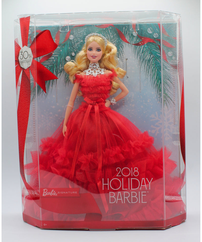 Barbie | 2018 Holiday Barbie | Non-Mint Box