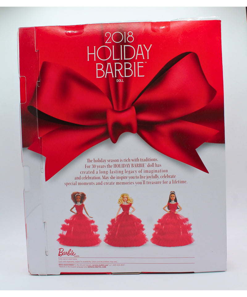 Barbie | 2018 Holiday Barbie | Non-Mint Box