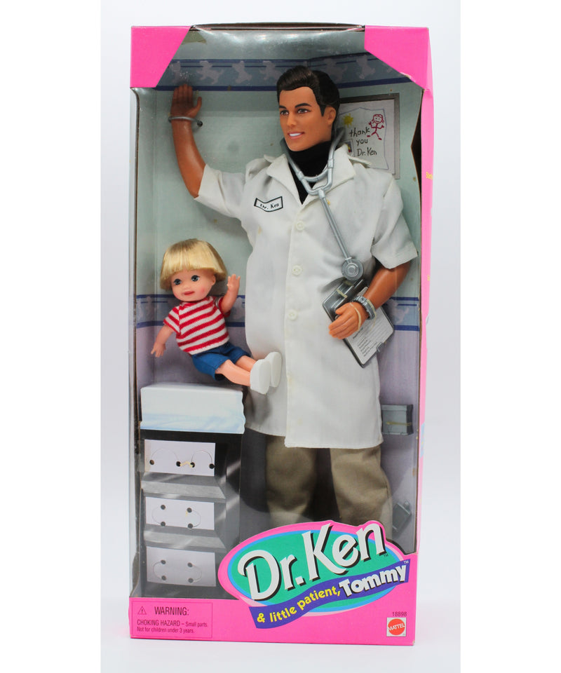 Barbie | Dr. Ken & little patient, Tommy | Coat Stained