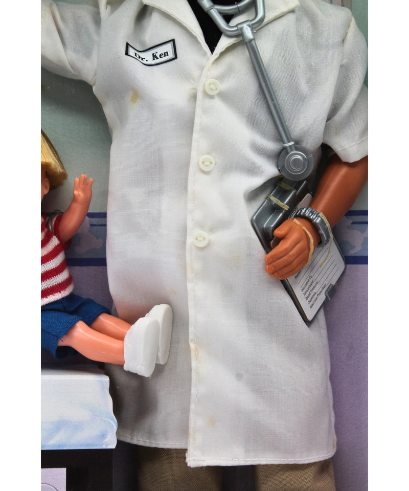 Barbie | Dr. Ken & little patient, Tommy | Coat Stained