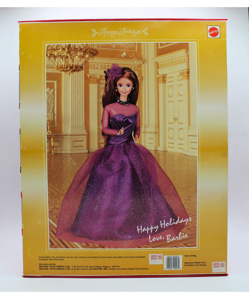 Barbie |1996 Happy Holidays | Black/Red Dress | Non-Mint Box