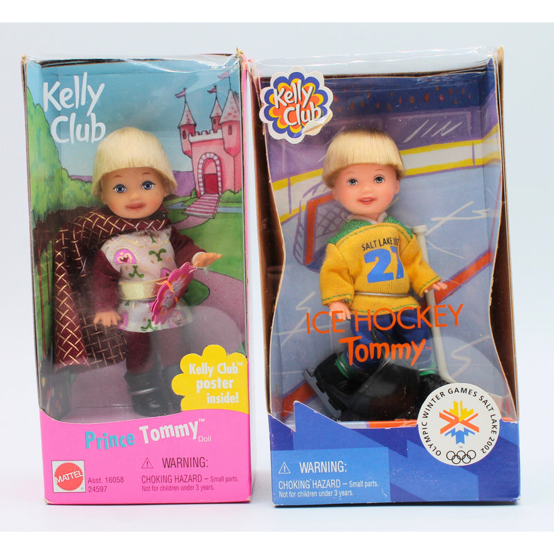 Barbie | Lot of 2: Prince Tommy & Ice Hockey Tommy | Non-Mint Boxes