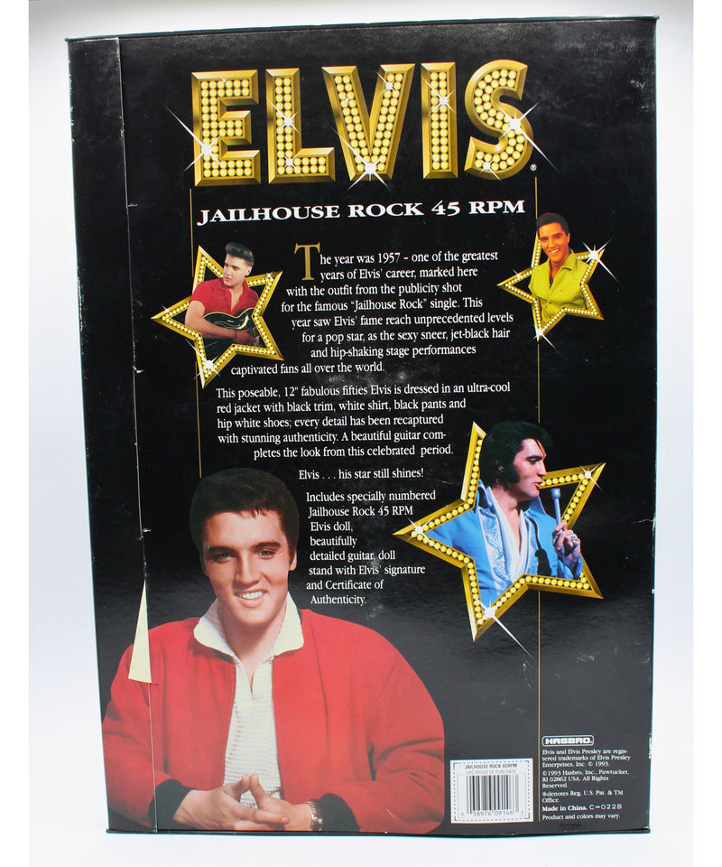 Hasbro | 1993 Jailhouse Rock 45RPM Elvis | Damaged Box