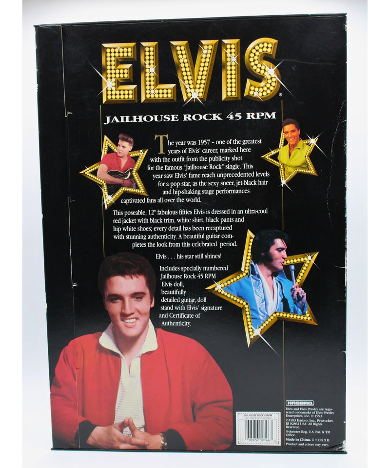 Hasbro | 1993 Jailhouse Rock 45RPM Elvis | Damaged Box