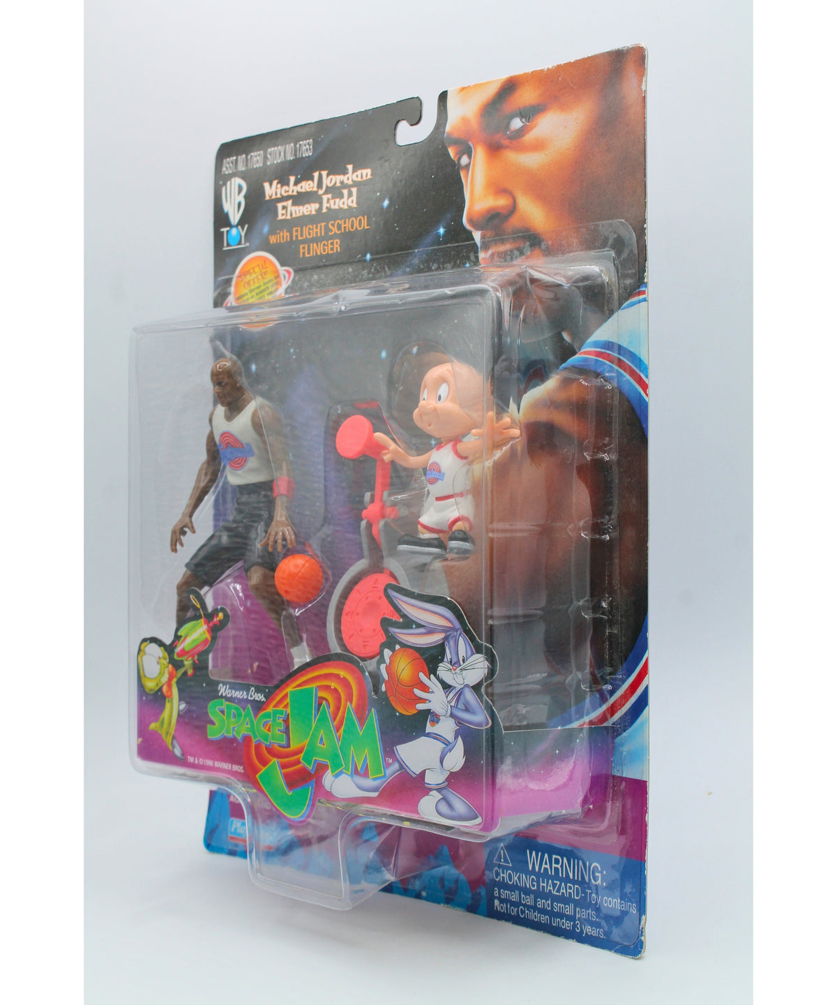 スペースジャム マイケル・ジョーダン エルマー・ファッド フィギュア Warner Bros | Space Jam Michael Jordan & Elmer Fudd | Non