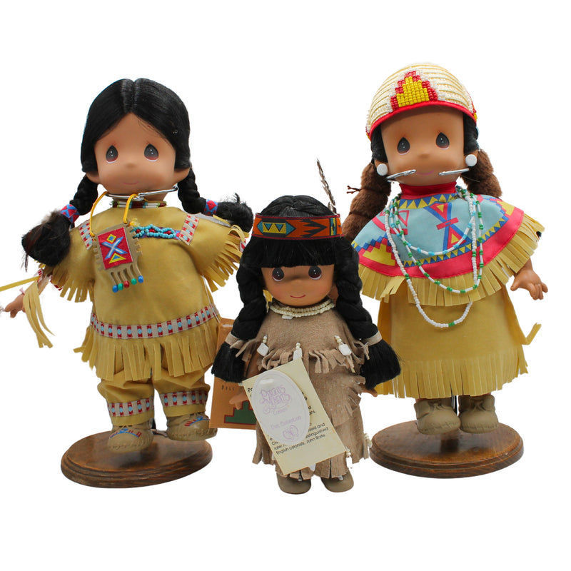 Precious Moments | Lot of 3: Pocahontas, Tsumukikatu & Yakima | No Boxes