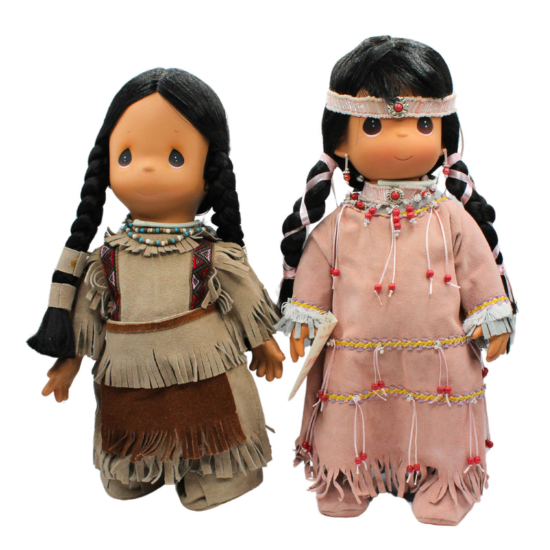 Precious Moments | Lot of 2: Native American Princess & Morning Star | No Boxes