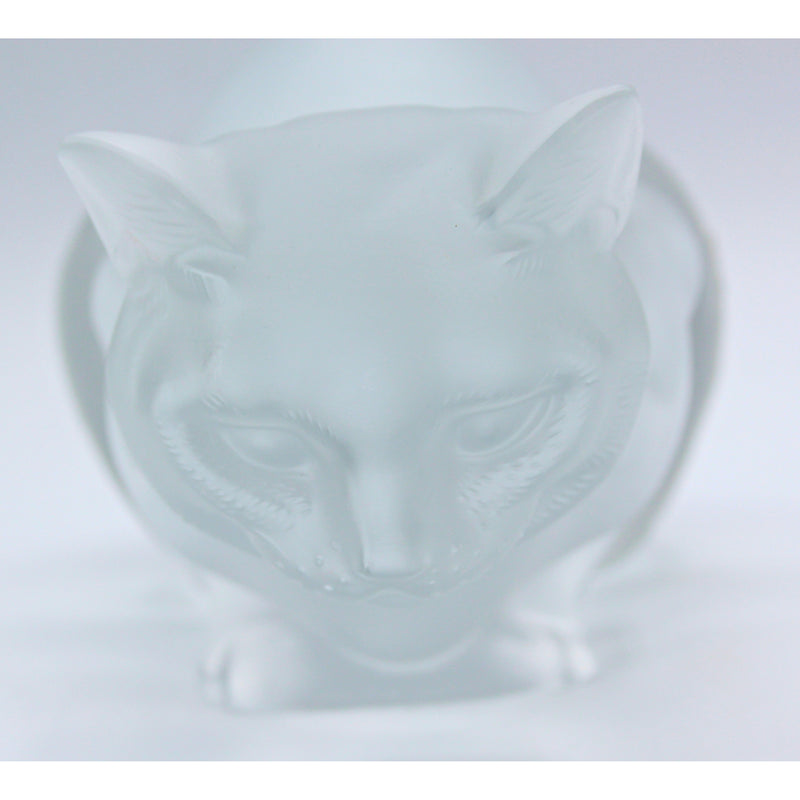 Lalique | Crouching Cat | Chipped Bottom