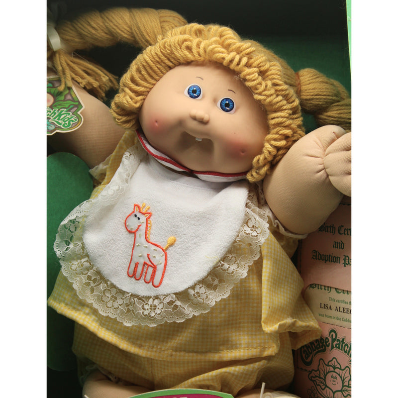 Coleco | 1985 Cabbage Patch Kids -I'm Unique. I'm adoptable! | Damaged Box