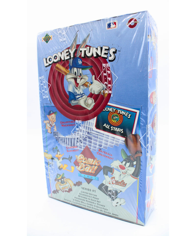 The Upper Deck Company | Looney Tunes Comic Ball Series 1 | Non-Mint Box