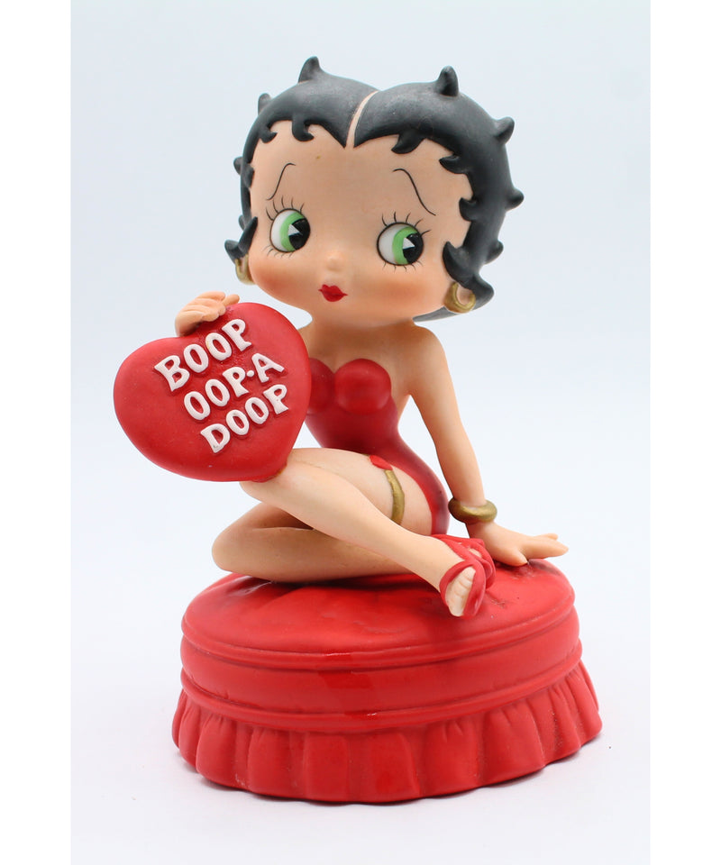 San Fran Music Co | Betty Boop Porcelain Music Box | No Box