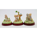 Precious Moments | Lot of 6: 1995 Miniature Figurines | Non-Mint Boxes