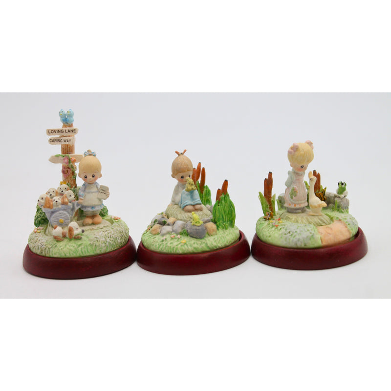 Precious Moments | Lot of 6: 1995 Miniature Figurines | Non-Mint Boxes