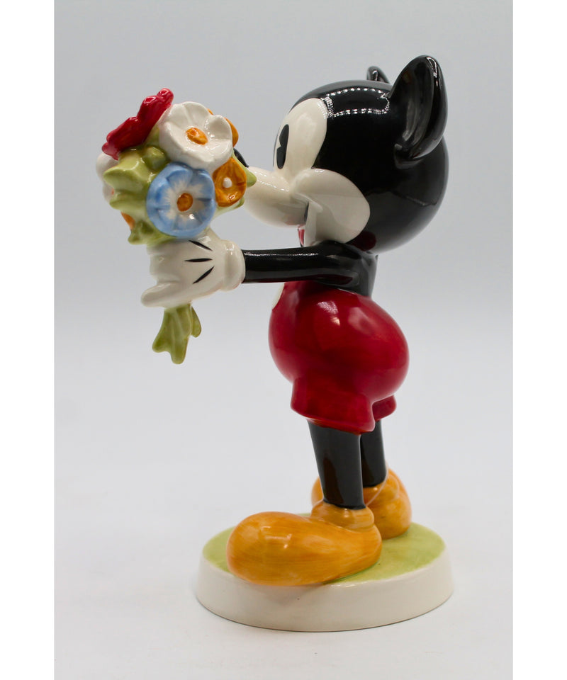 Hummel | Mickey Mouse with Flowers | No Box