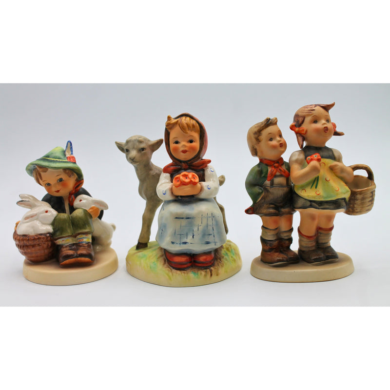 Hummel | Lot of 3: Good Friends, Playmates & To Market | Crazing