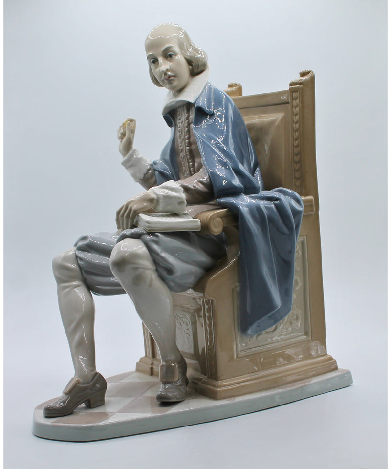 Lladro 1338 | Shakespeare | Missing Quill