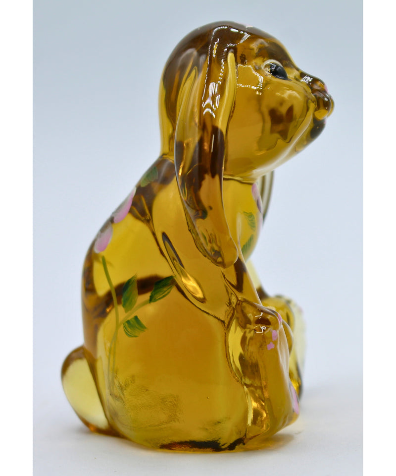 Fenton Glass | Gold Lop Eared Bunny | No box