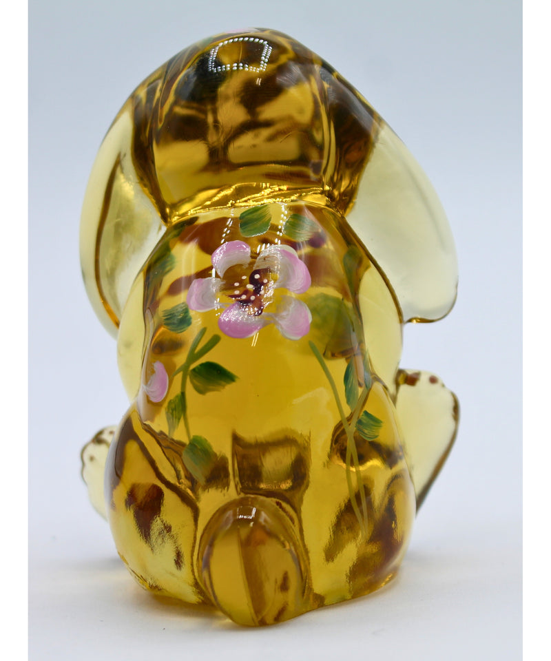 Fenton Glass | Gold Lop Eared Bunny | No box