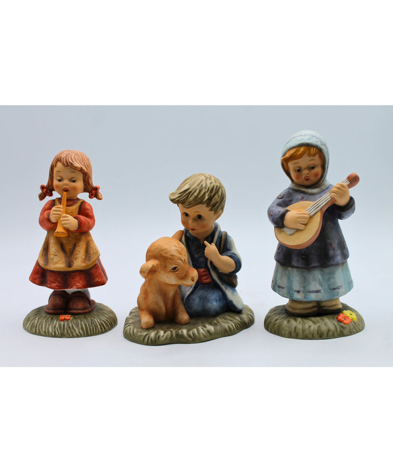 Hummel | Boy with Calf, Girl with Lute & Girl with Recorder | Non-Mint Box