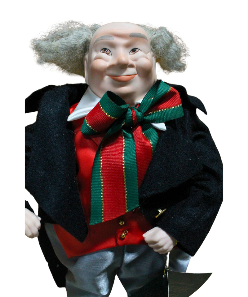 Department 56 | Fezziwigs Gentleman Caroler | Damaged Box