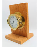 Benchmark | Vintage Benchmark Brass Ship Clock | Scratches
