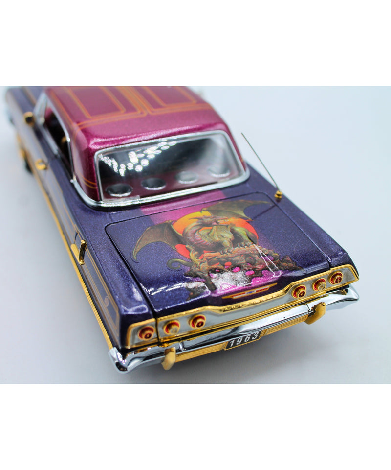 Franklin Mint | 1963 Chevy Impala Lowrider | Damaged Box