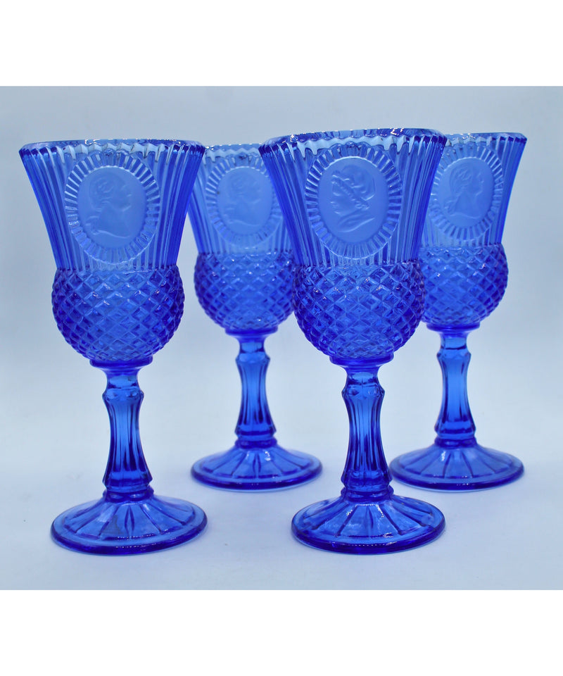 Avon George and Martha Washington Goblet Glasses | No Box