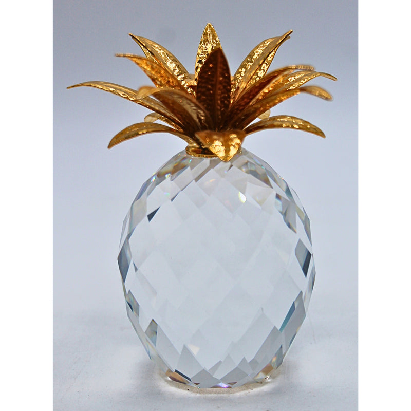 Swarovski 010044 | Pineapple Gold Large V3 Hammered Leaves | Chipped