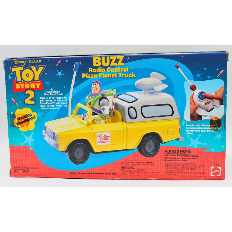 Mattel | Toy Story 2 Buzz Radio Control Pizza Planet Truck | Non-Mint Box