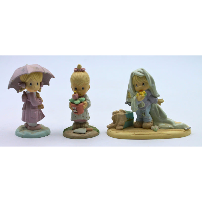 Lot of 12: January to December Miniature Figurines | Damaged Boxes