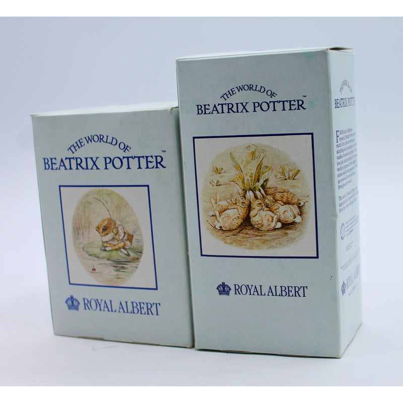 Royal Albert | Lot of 2: World of Beatrix Potter Figurines | Non-Mint box