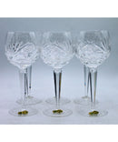 Waterford | Set of 6 Ashling Hock Wine Glasses | Defects