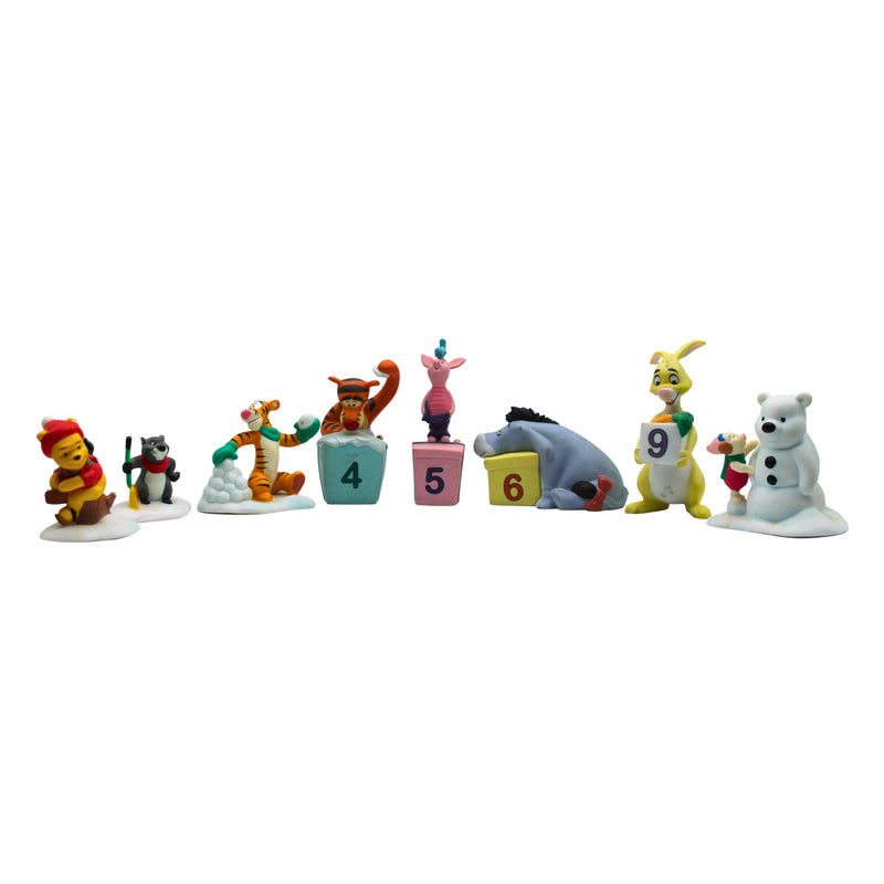 Disney | Lot of 8: Winnie the Pooh Figurines | Stains