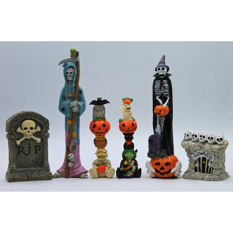 Lot of 17: Halloween figurines | No Box