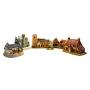Lot of 6: Miniature Houses and Castles | No Box