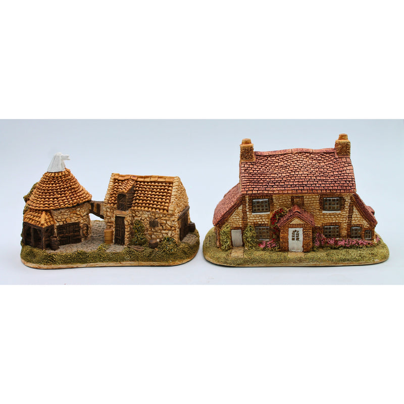 Lot of 6: Miniature Houses and Castles | No Box