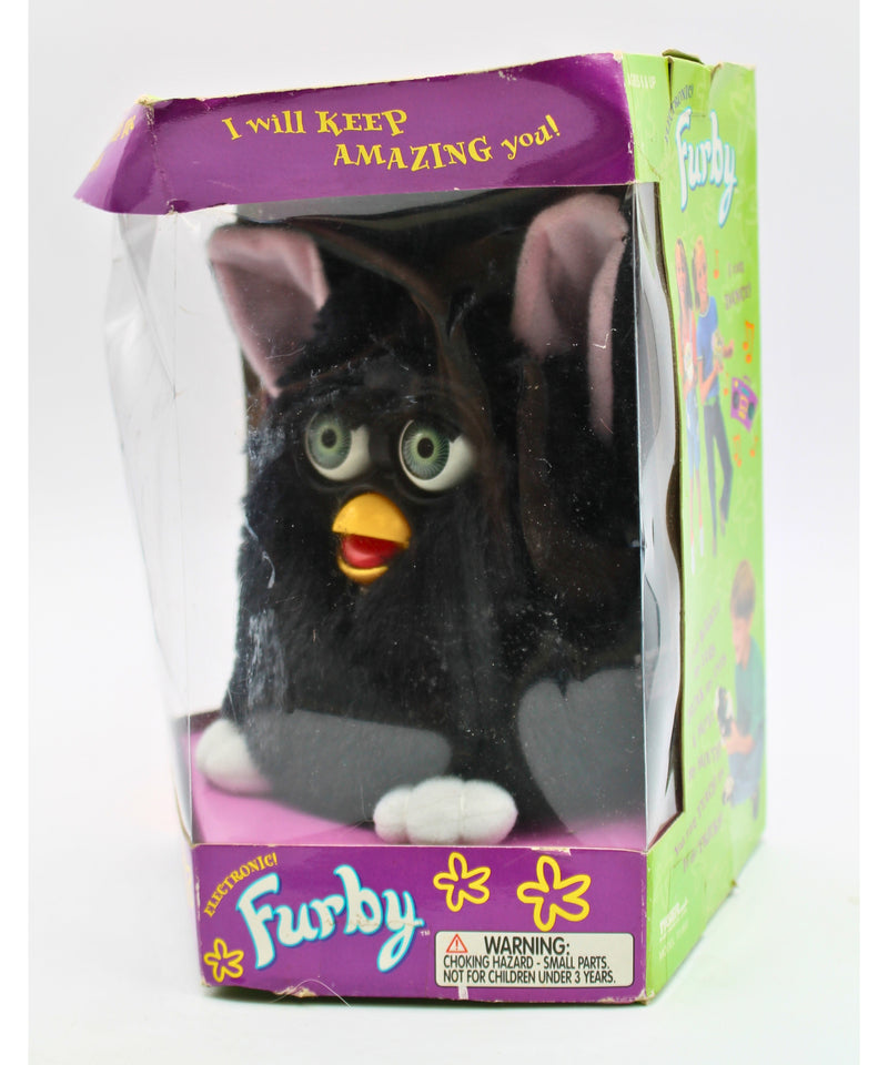 Tiger | Black and White Furby | Damaged Box